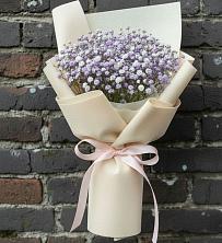Букет цветов из:  Гипсофила в Поречье Рузского района