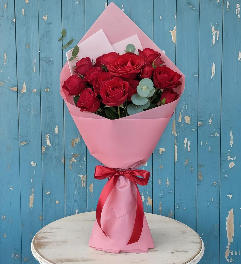 Букет цветов из: Розы в Поречье Рузского района