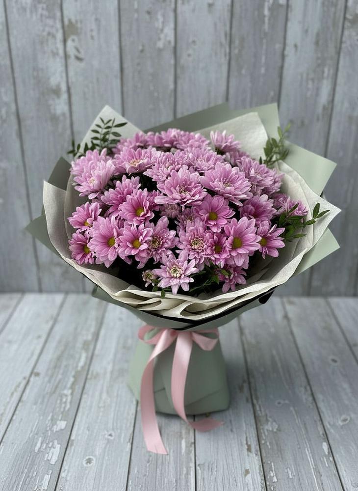 Букет цветов из: Хризантемы в Поречье Рузского района