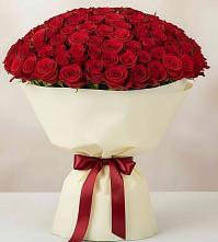 Букет 101 Красная роза Милано в Поречье Рузского района