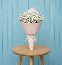 Букет цветов из:  Гипсофила в Поречье Рузского района