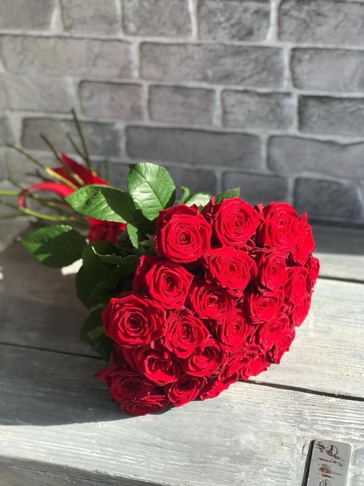 Букет Красные розы Фридом в Поречье Рузского района