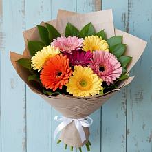 Букет цветов из:  Герберы в Поречье Рузского района