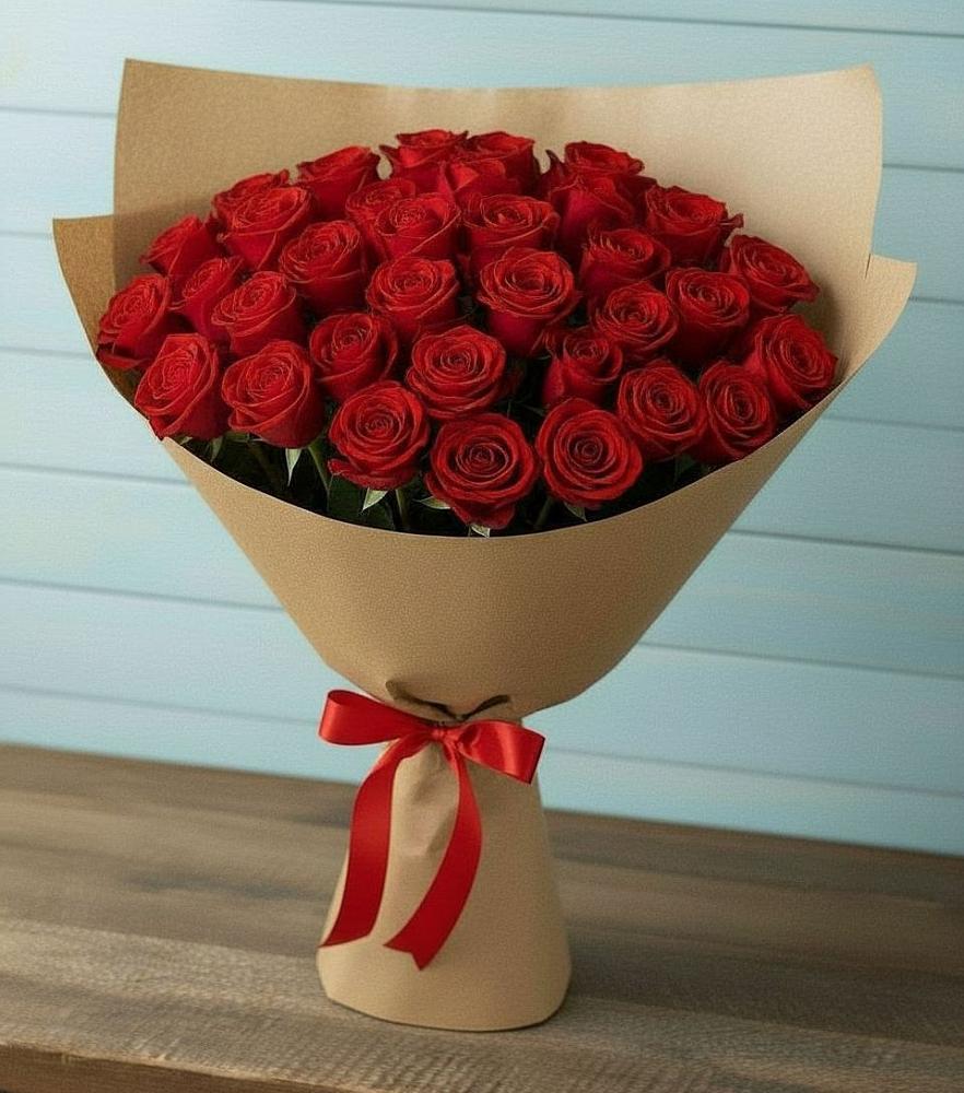 Букет Красные розы Милано в Поречье Рузского района