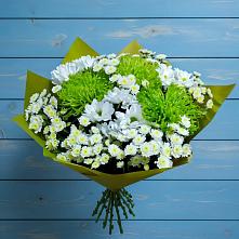 Букет цветов из:  Хризантемы в Поречье Рузского района