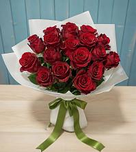 Букет Красные розы в Поречье Рузского района