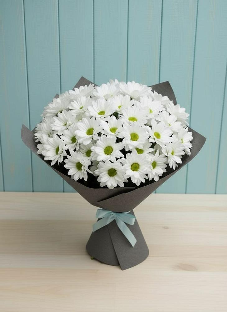 Букет цветов из: Хризантемы в Поречье Рузского района