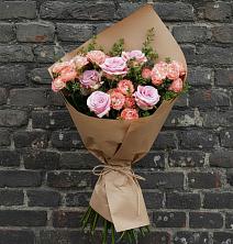 Букет цветов из:  Розы в Поречье Рузского района