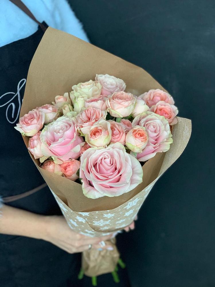 Букет цветов из: Хризантемы и Розы в Поречье Рузского района