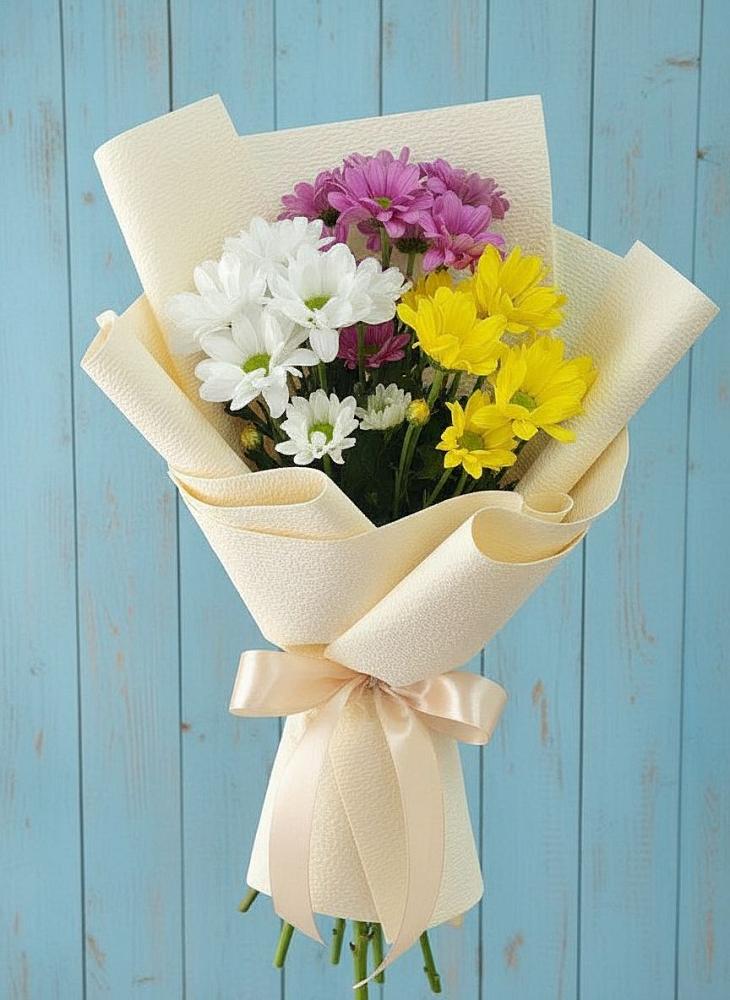 Букет цветов из: Хризантемы в Поречье Рузского района