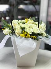 Цветочная композиция из Розы  в Поречье Рузского района
