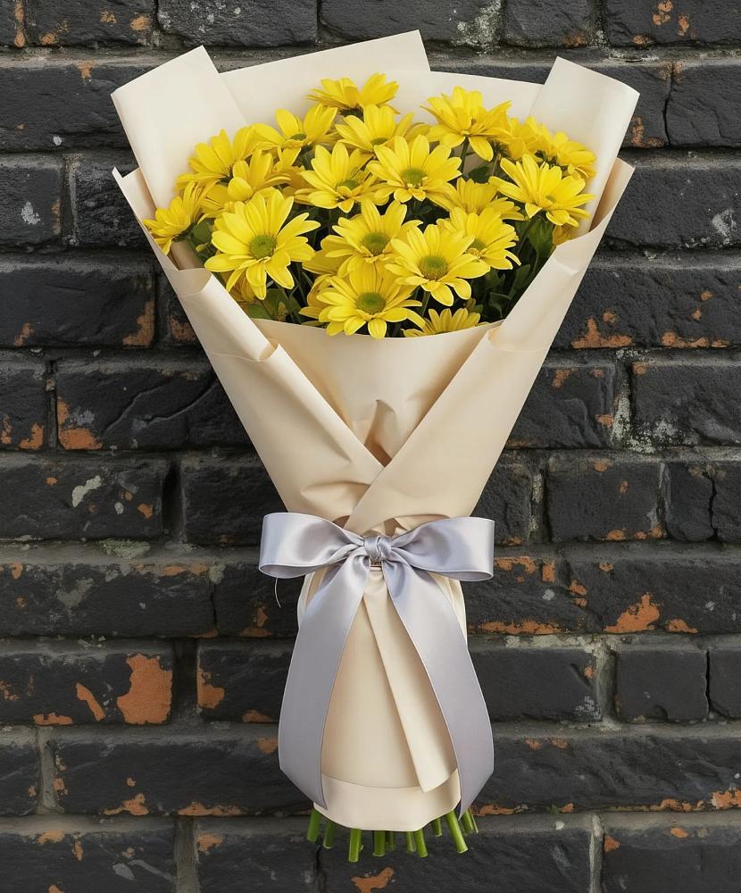 Букет цветов из: Хризантемы в Поречье Рузского района