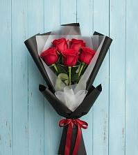 Букет цветов из:  Розы в Поречье Рузского района