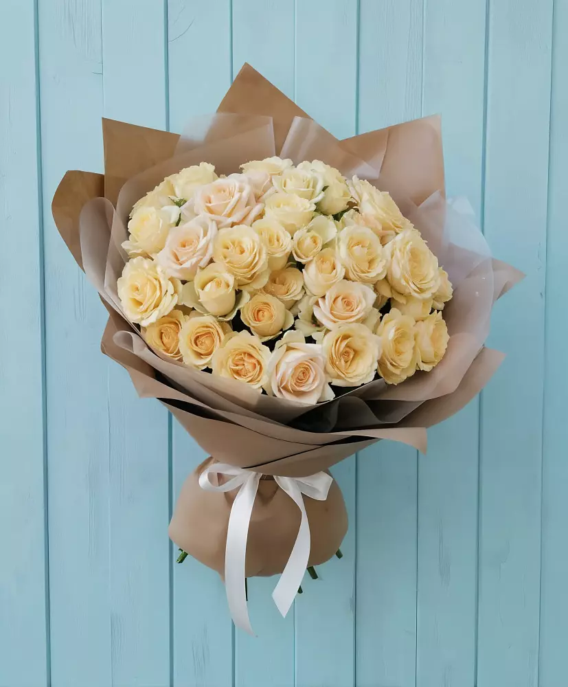 Букет Кремовое облако в Поречье Рузского района