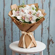 Букет цветов из:  Орхидеи и Розы #REPLACE_PRED# Поречье Рузского района