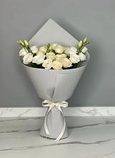 Букет цветов из:  Розы и Лизиантусы #REPLACE_PRED# Поречье Рузского района